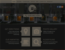 Tablet Screenshot of 118flats-square.com